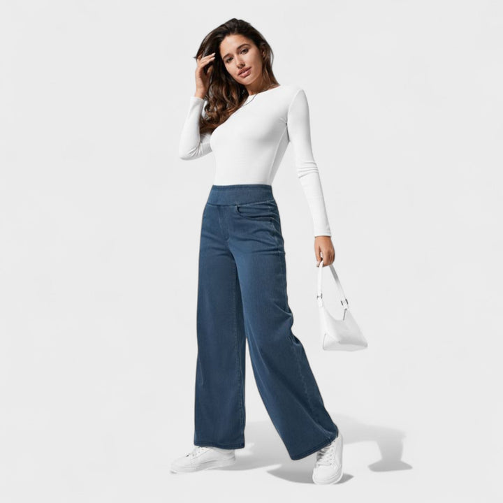 Éilis - Relaxed Fit Wide Leg Jeans
