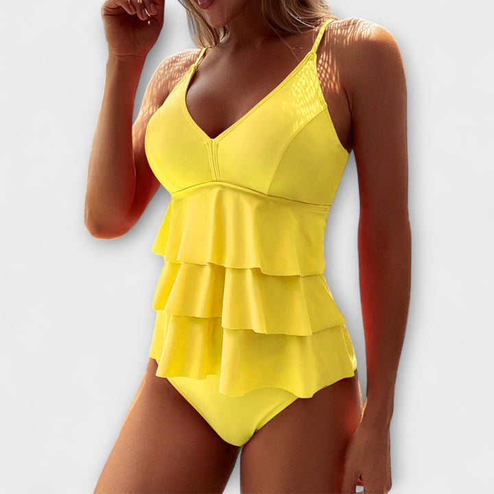 Aisling - Chic Ruffled Swimwear