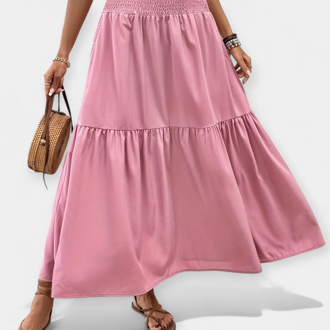 Órlaith - Stretchy Floral Skirt