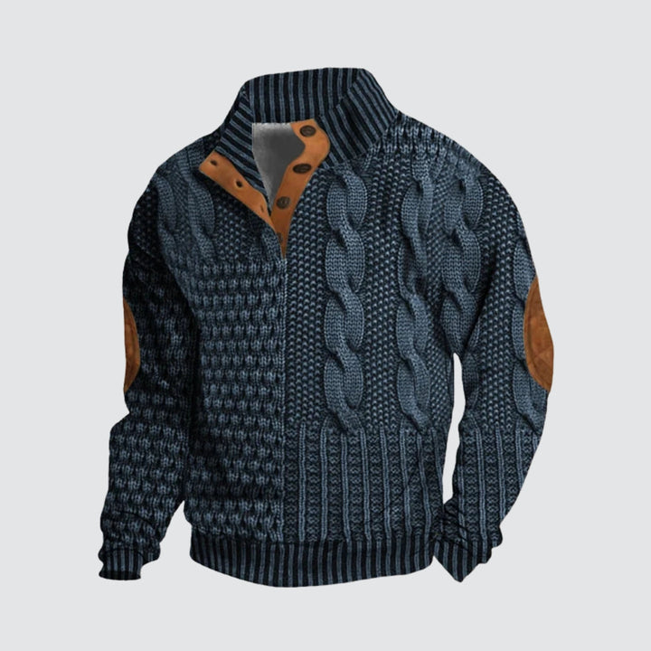 Cian - Chic Braided Sweater