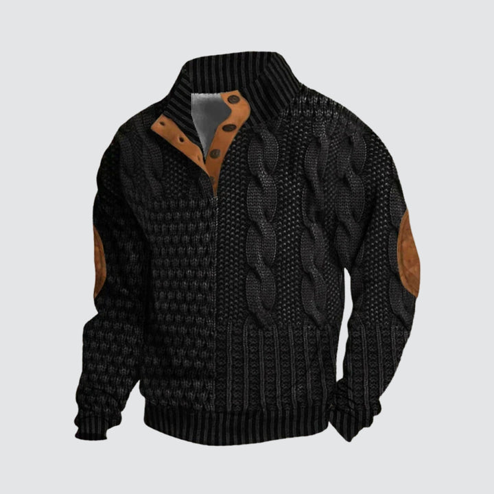 Cian - Chic Braided Sweater