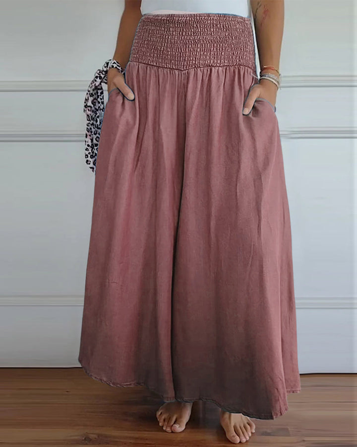 Gormfhlaith - Chic High-Waisted Trousers