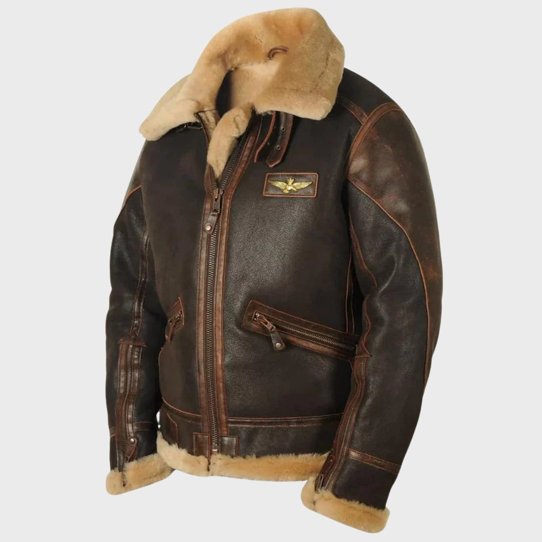 Ronan - Chic Aviator Jacket