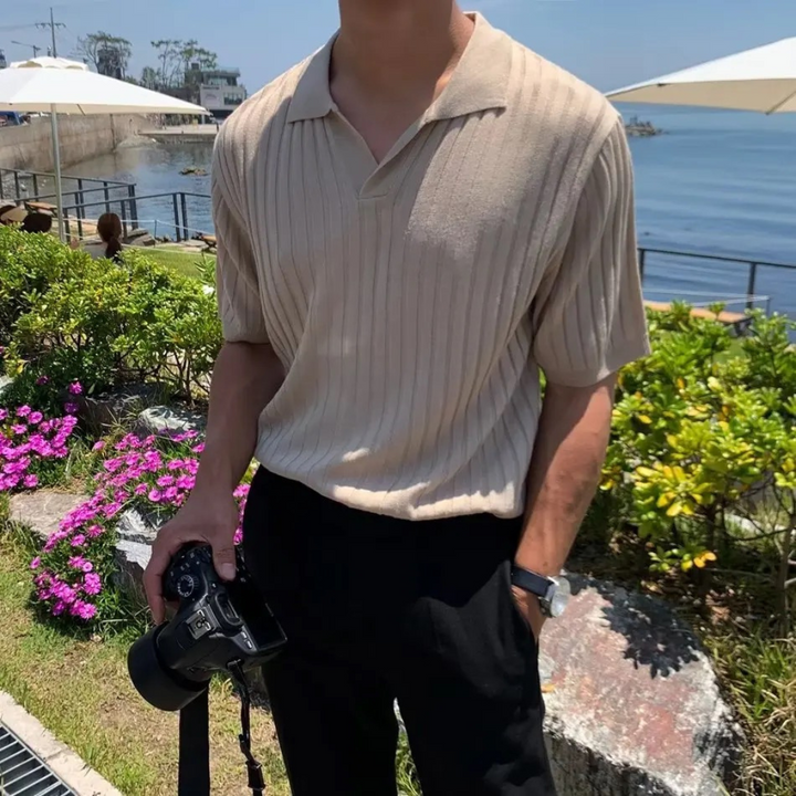 Éanna - Sophisticated Ribbed Polo