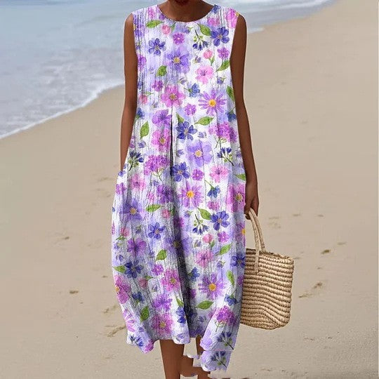 Tailte - Graceful Floral Gown