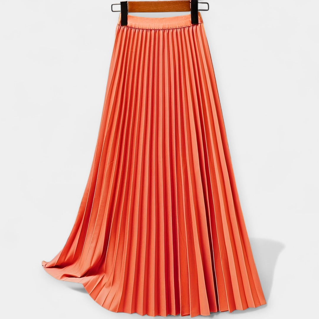 Aoife - Elegant Long Pleated Skirt