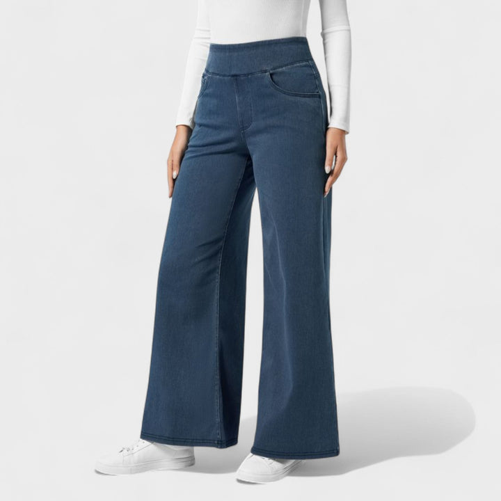 Éilis - Relaxed Fit Wide Leg Jeans