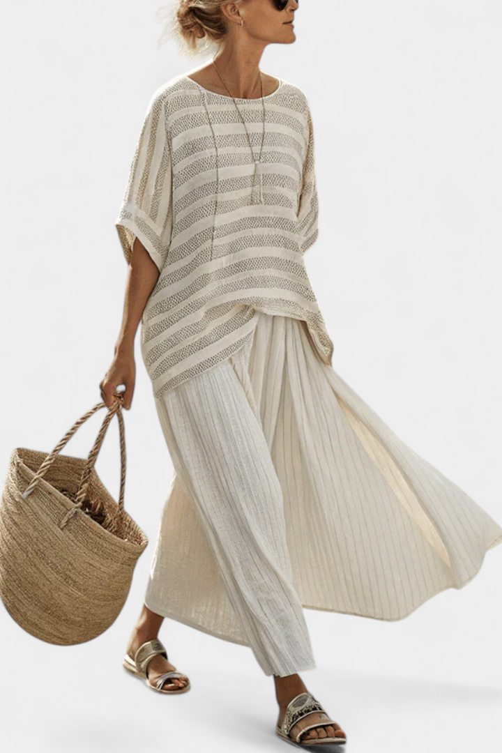 Sinéad - Striped Ensemble