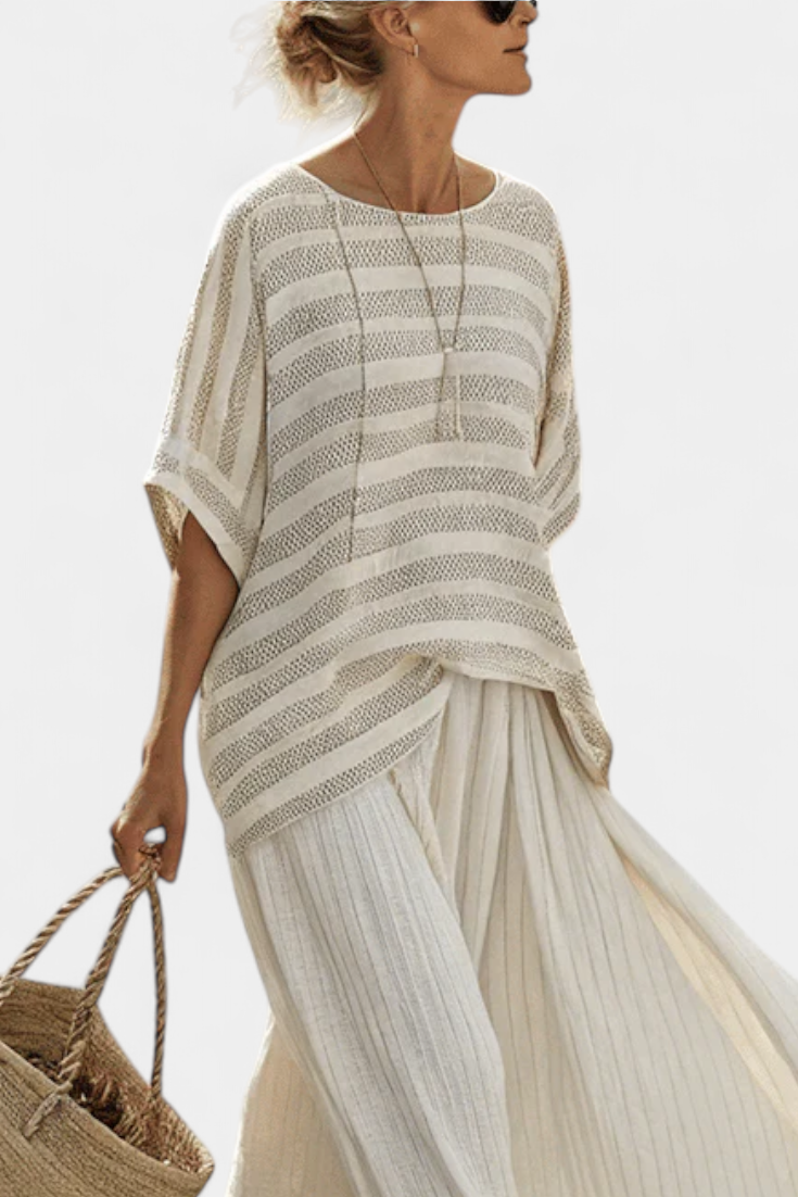 Sinéad - Striped Ensemble
