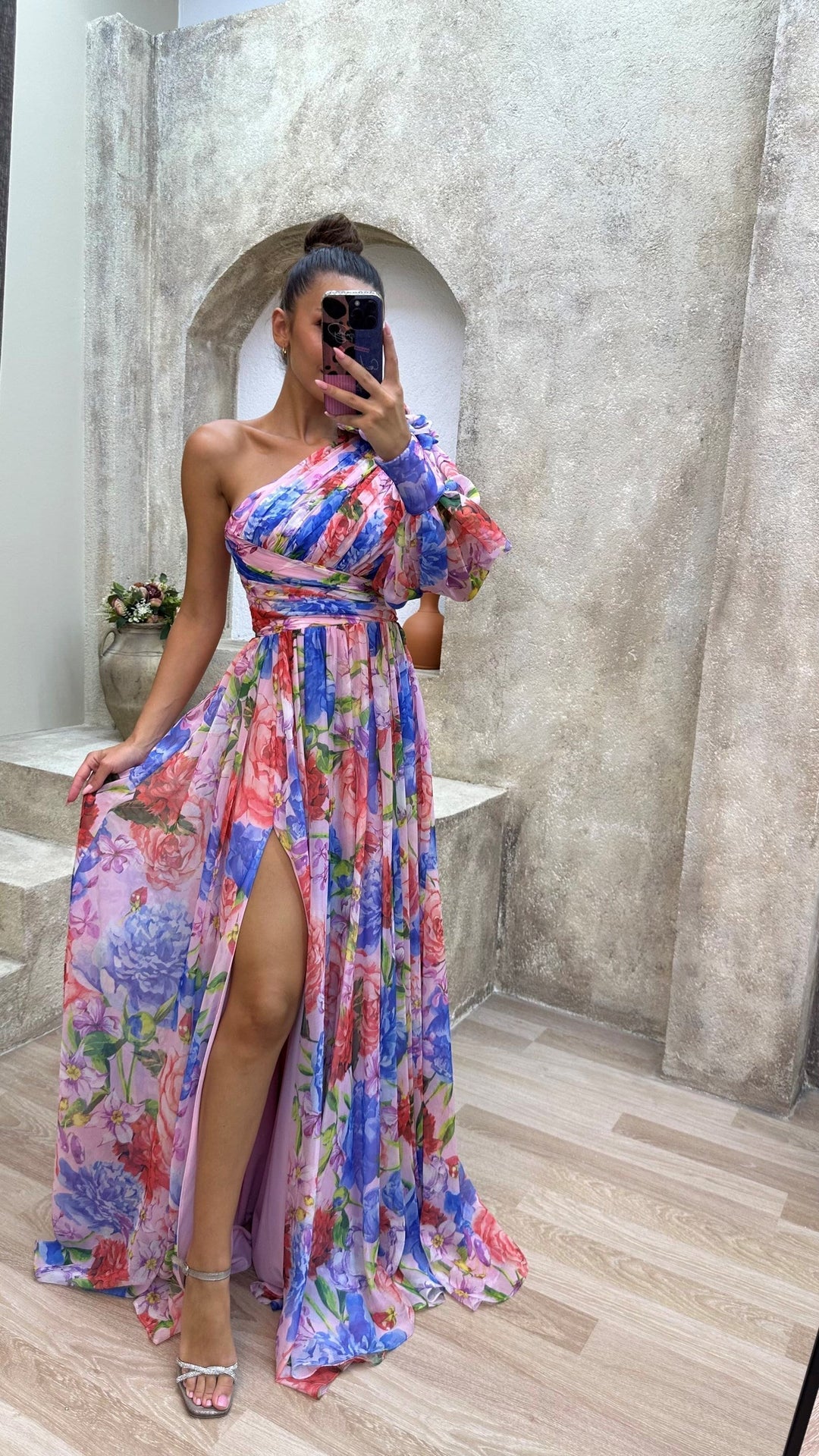 Éabha - Graceful Draped Dress