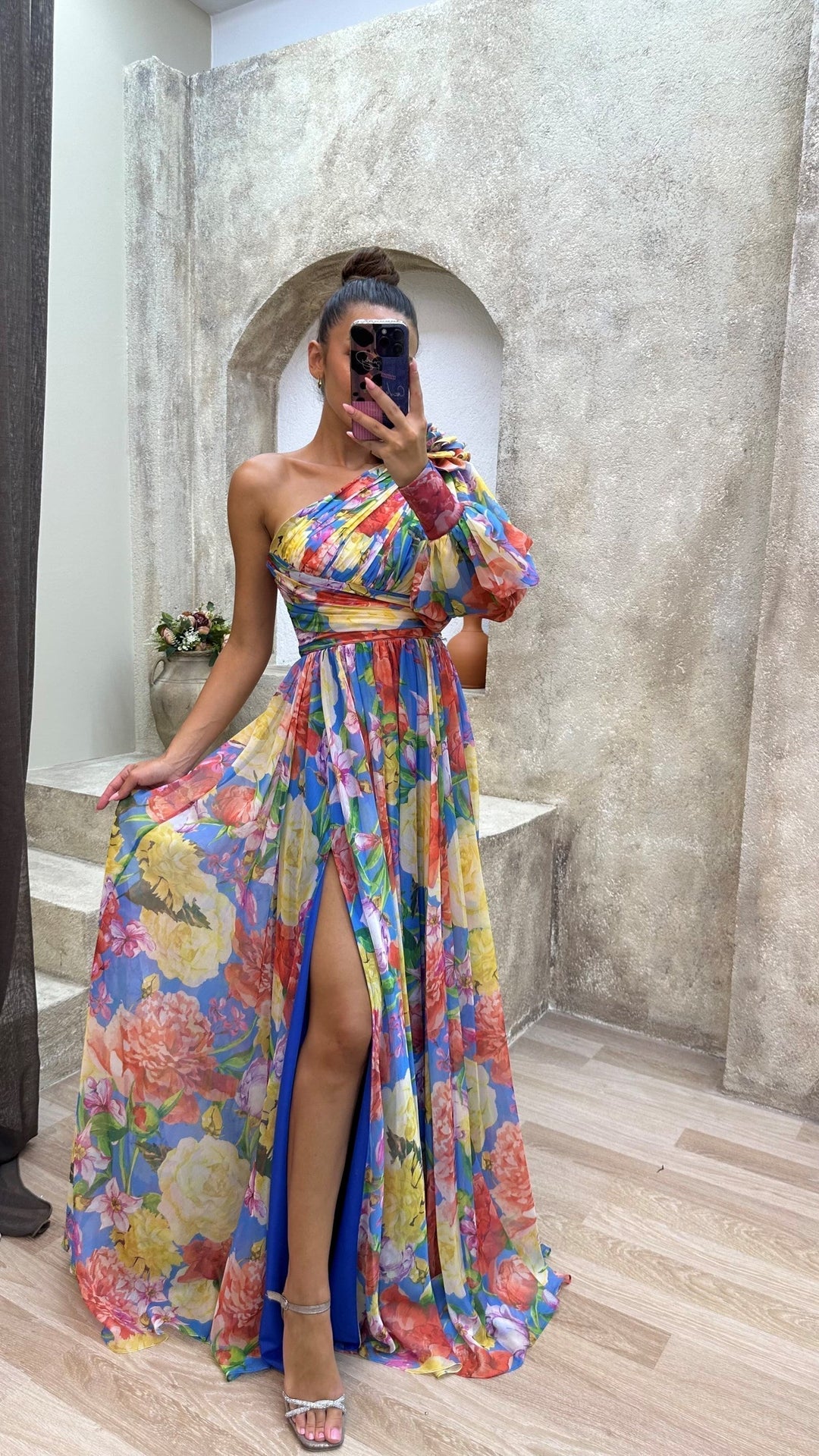 Éabha - Graceful Draped Dress