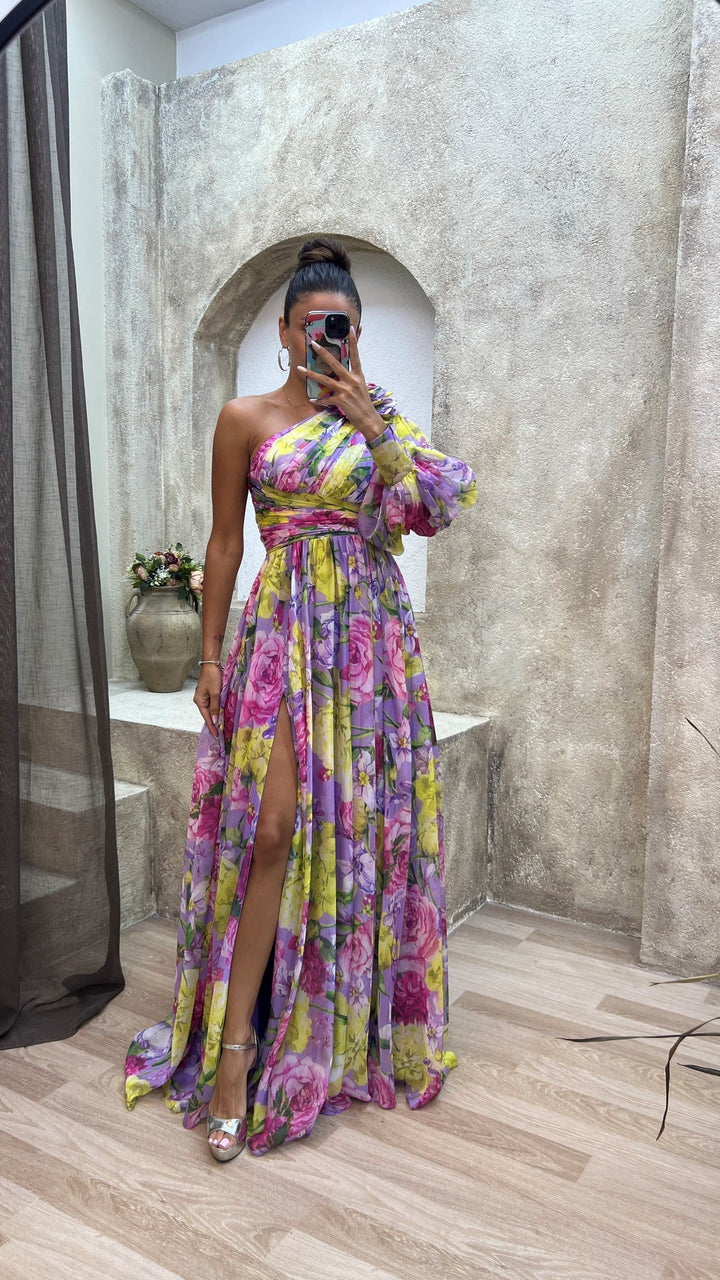 Éabha - Graceful Draped Dress