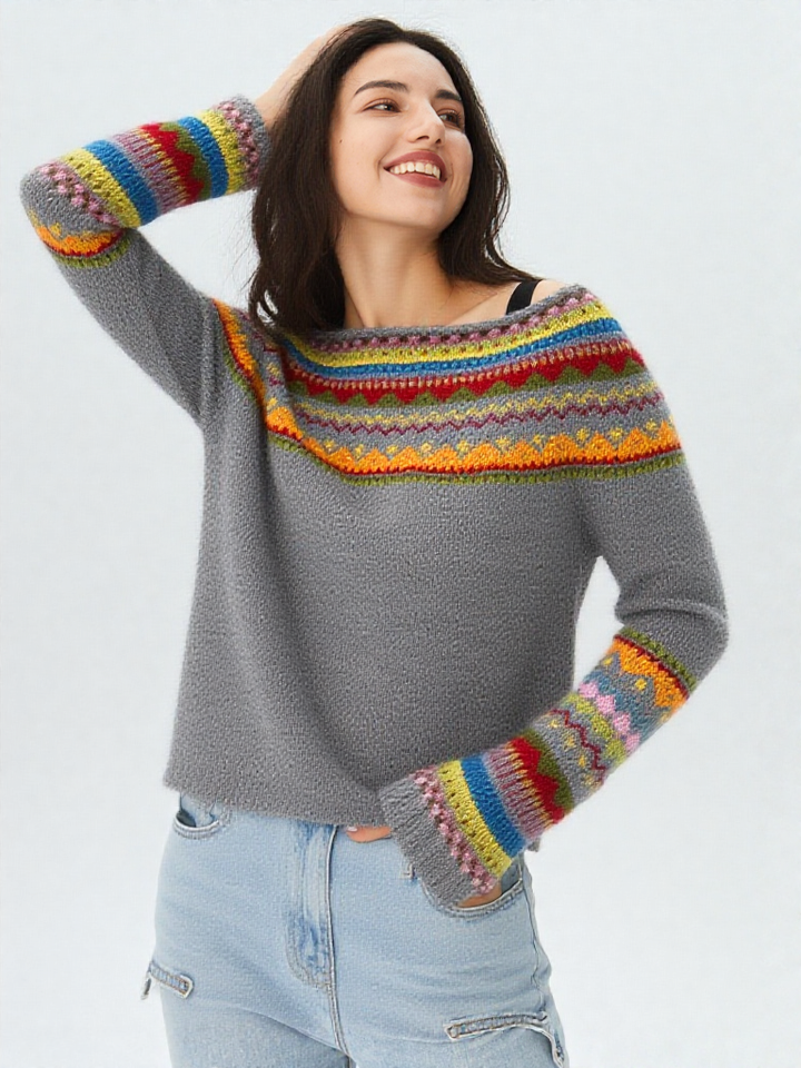 Sadhbh - Chic Vintage Jumper