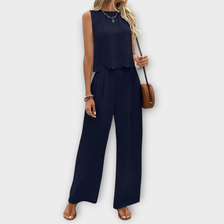 Medbh - Chic Tailored Vest Pants