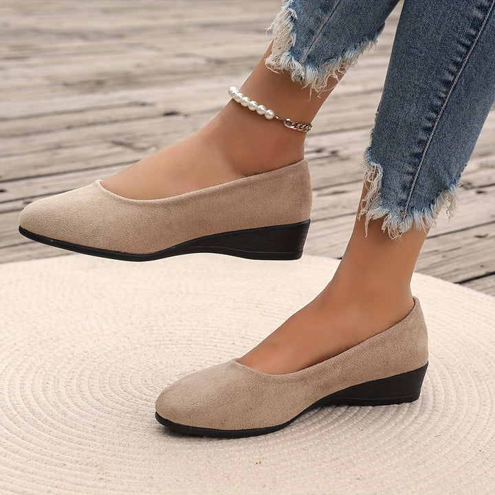 Sorcha - Chic Heeled Ballerina Flats