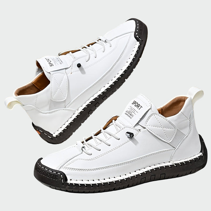 Aoife - Bold White Chunky Sneakers
