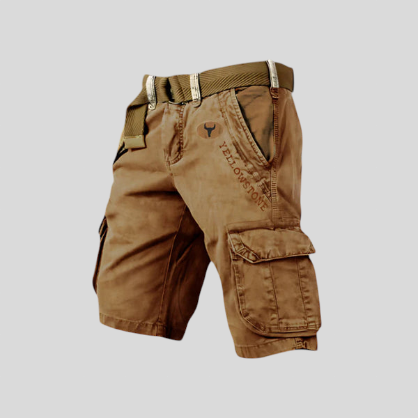 Tadhg - Cropped Cargo Trousers