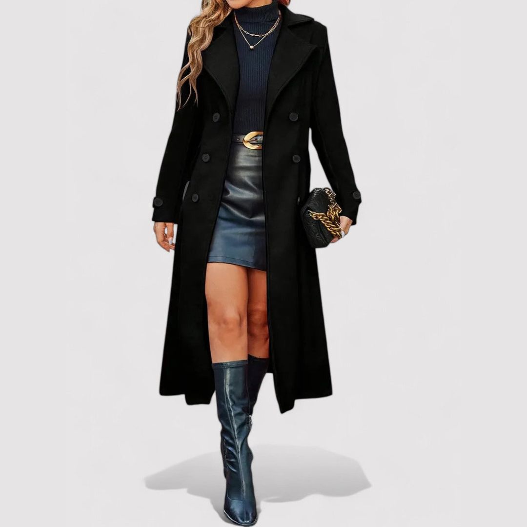 Inès - Elegant Tailored Coat