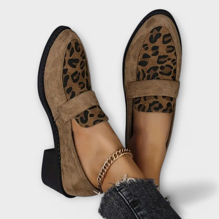 Sadhbh - Leopard-Patterned Footwear