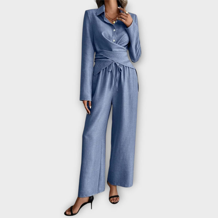 Ailbhe - Chic Beige Ensemble