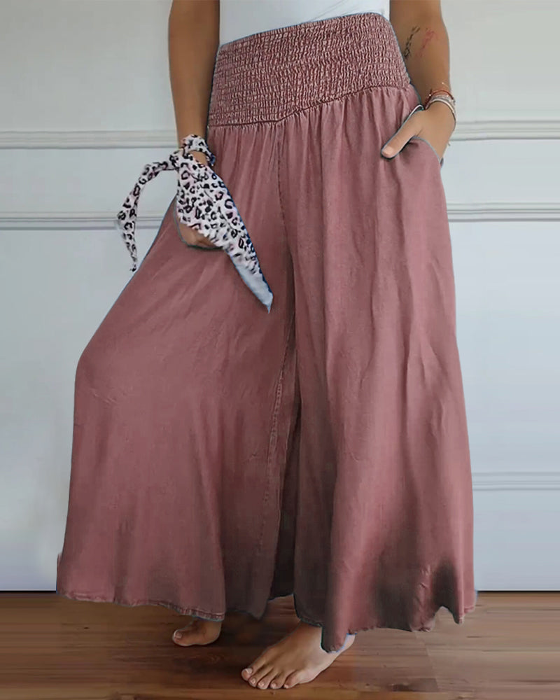 Gormfhlaith - Chic High-Waisted Trousers