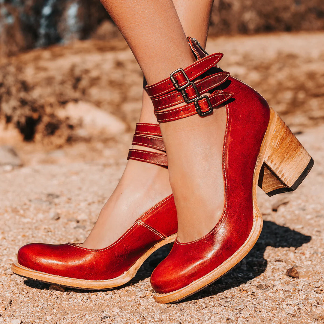 Aoife - Chic Strappy High Heels