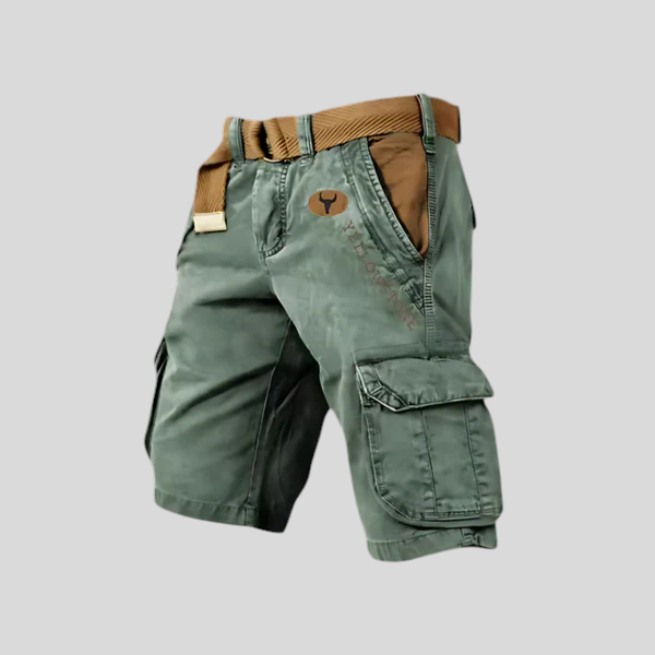 Tadhg - Cropped Cargo Trousers