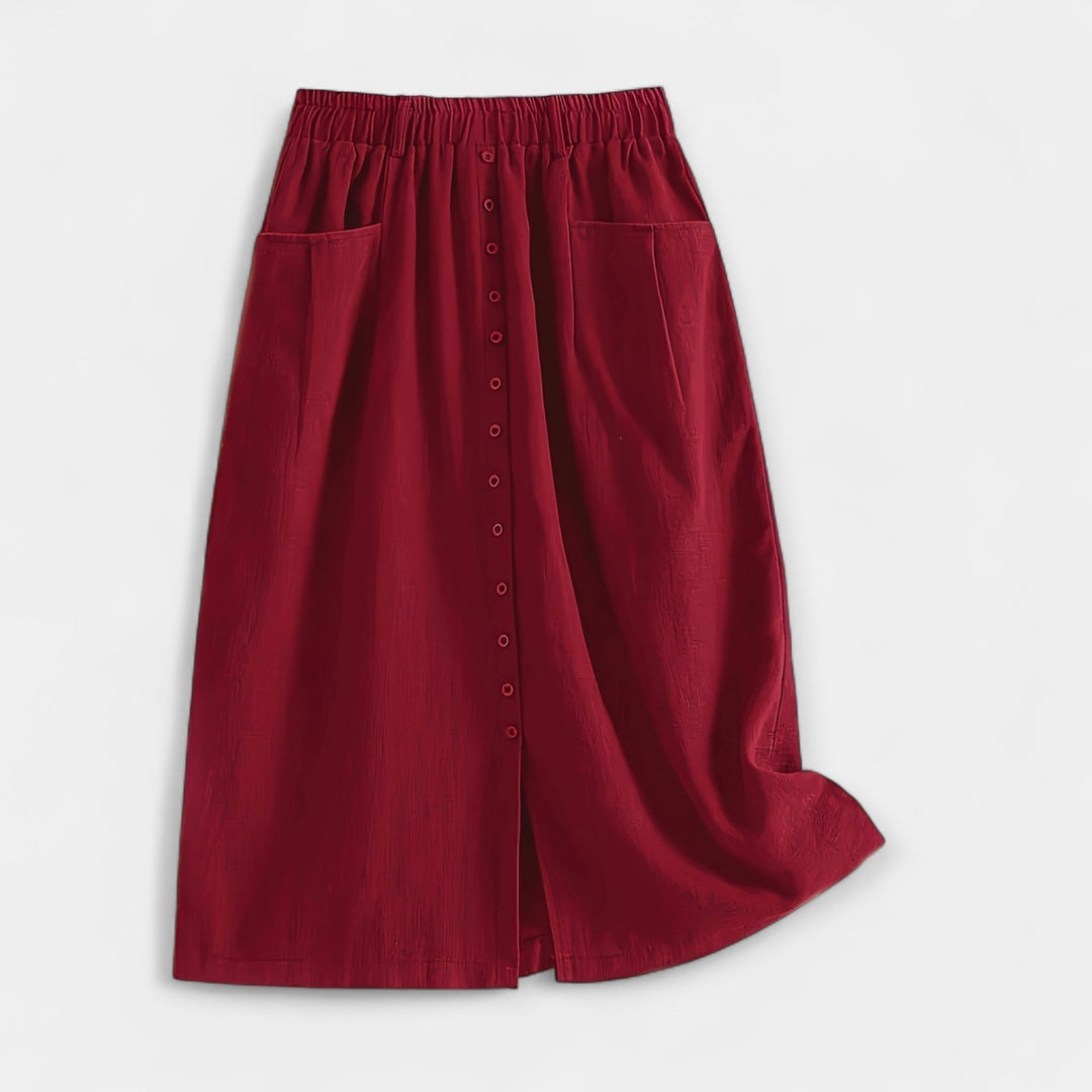 Nuala - Vintage-Inspired Midi Skirt