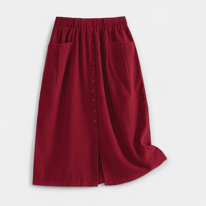 Nuala - Vintage-Inspired Midi Skirt