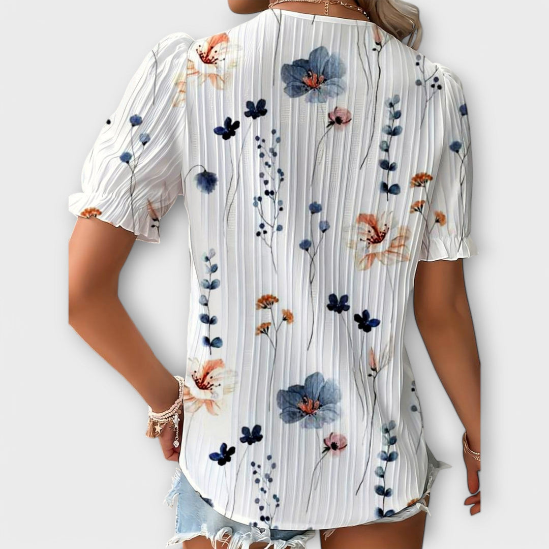 Nuala - V-Neck Top