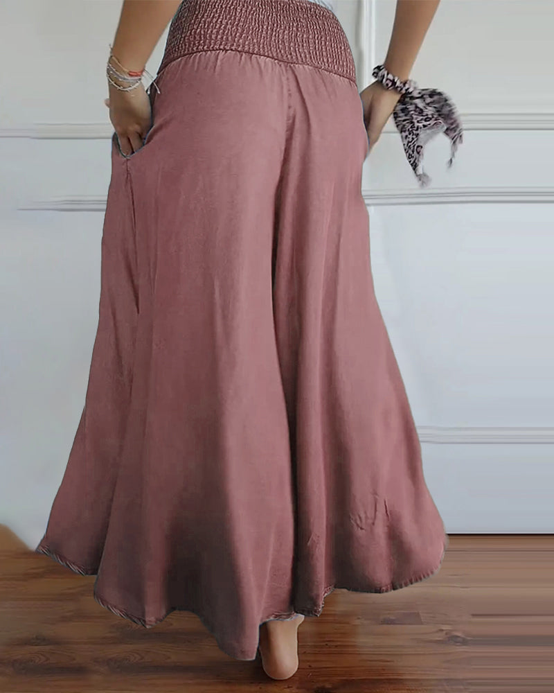 Gormfhlaith - Chic High-Waisted Trousers