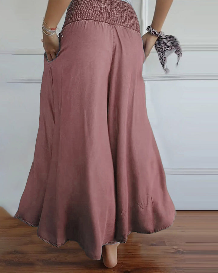 Gormfhlaith - Chic High-Waisted Trousers