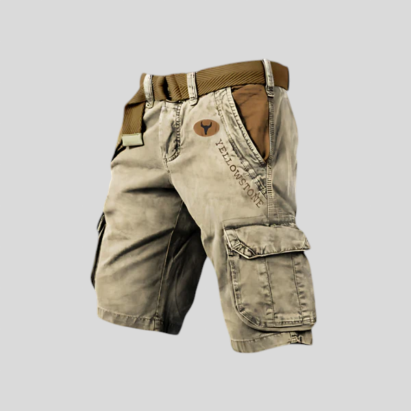 Tadhg - Cropped Cargo Trousers