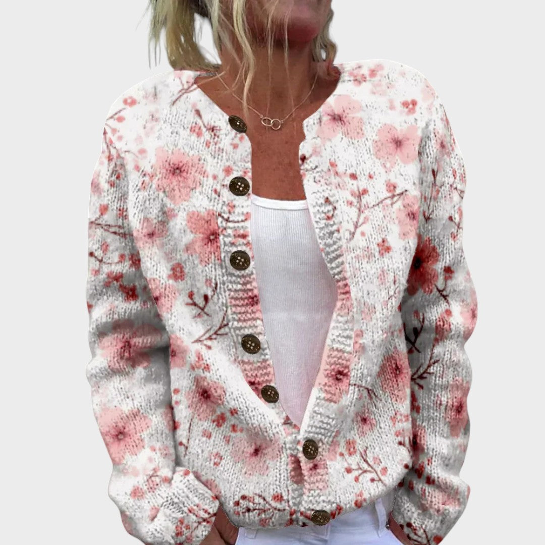 Saoirse | Chic Floral Cardigan