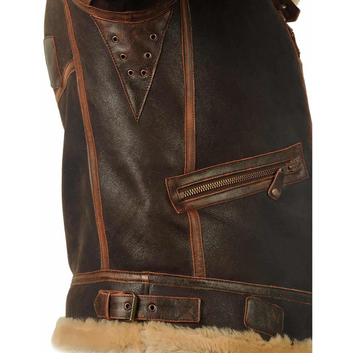 Ronan - Chic Aviator Jacket
