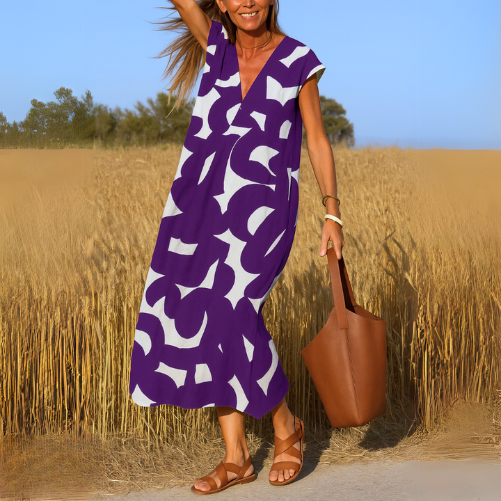 Deirbhile - Graceful Draped Dress