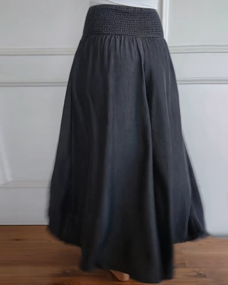 Gormfhlaith - Chic High-Waisted Trousers