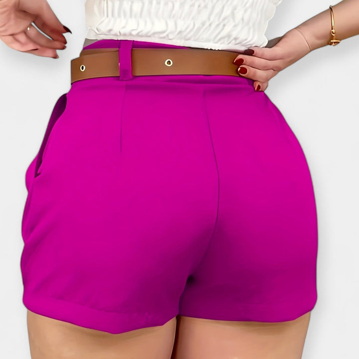 Ailís - Chic Pleated Shorts
