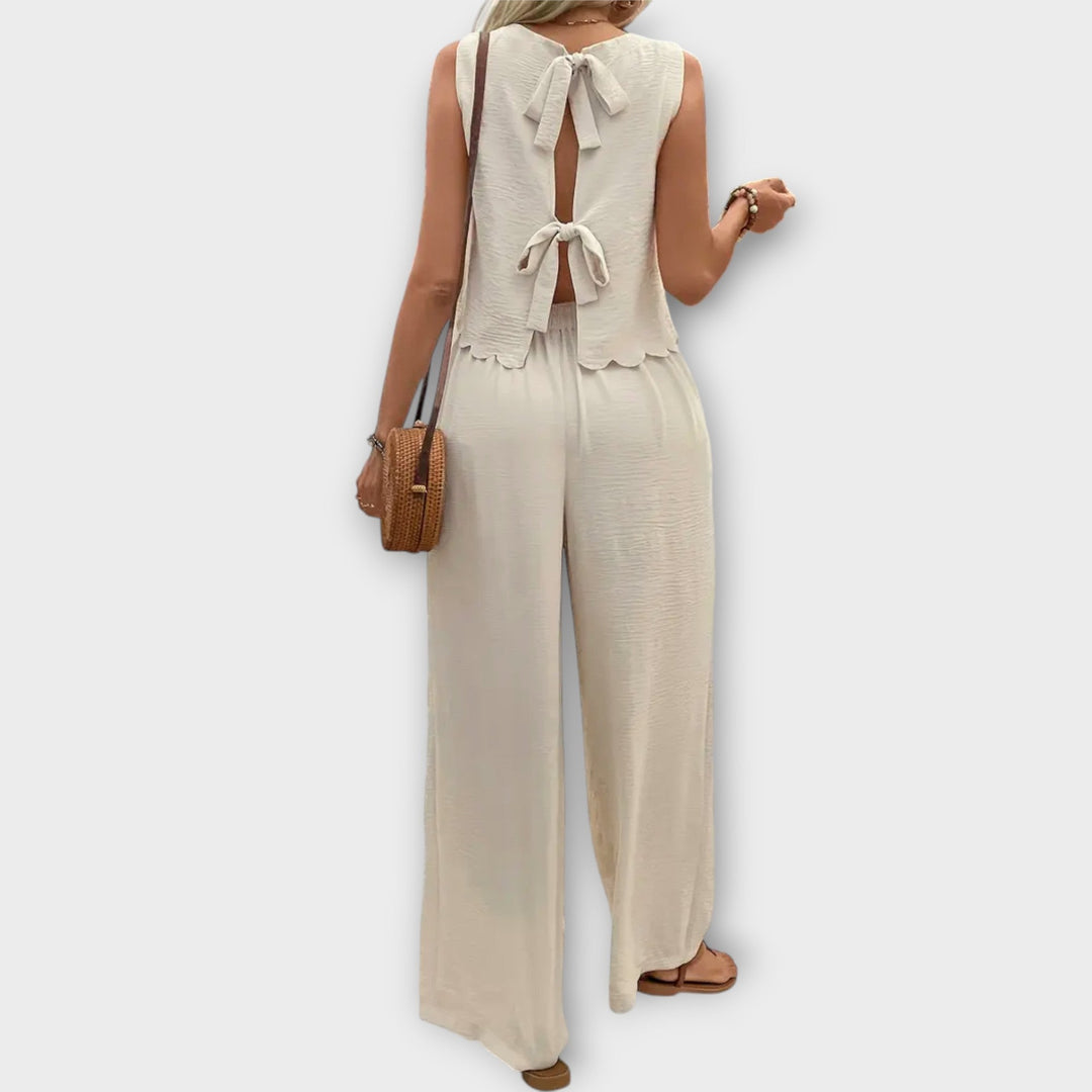 Medbh - Chic Tailored Vest Pants