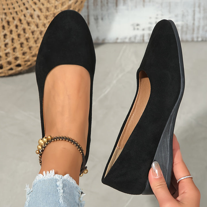 Sorcha - Chic Heeled Ballerina Flats