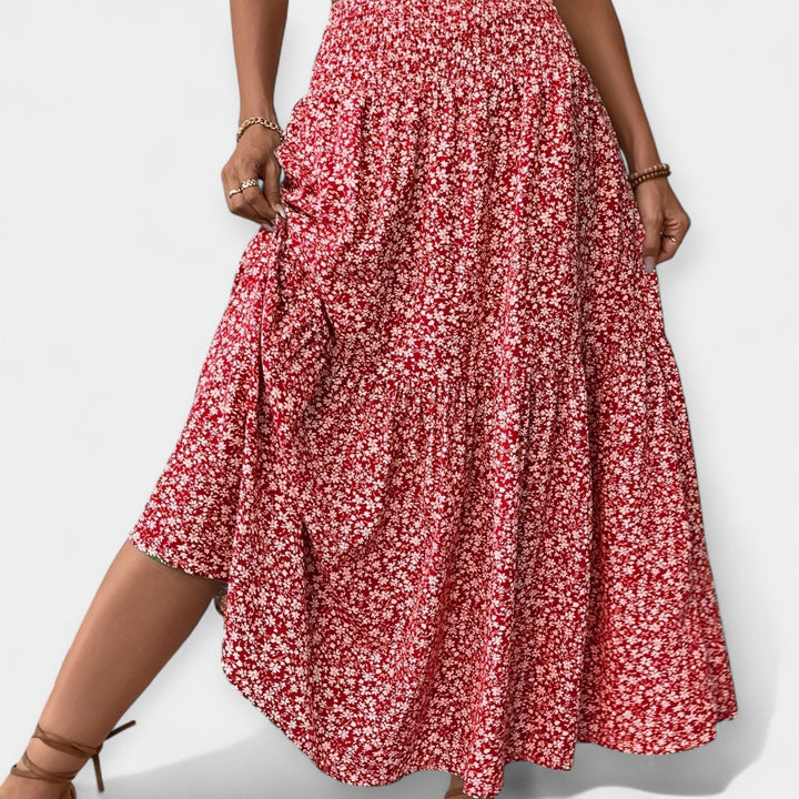 Órlaith - Stretchy Floral Skirt