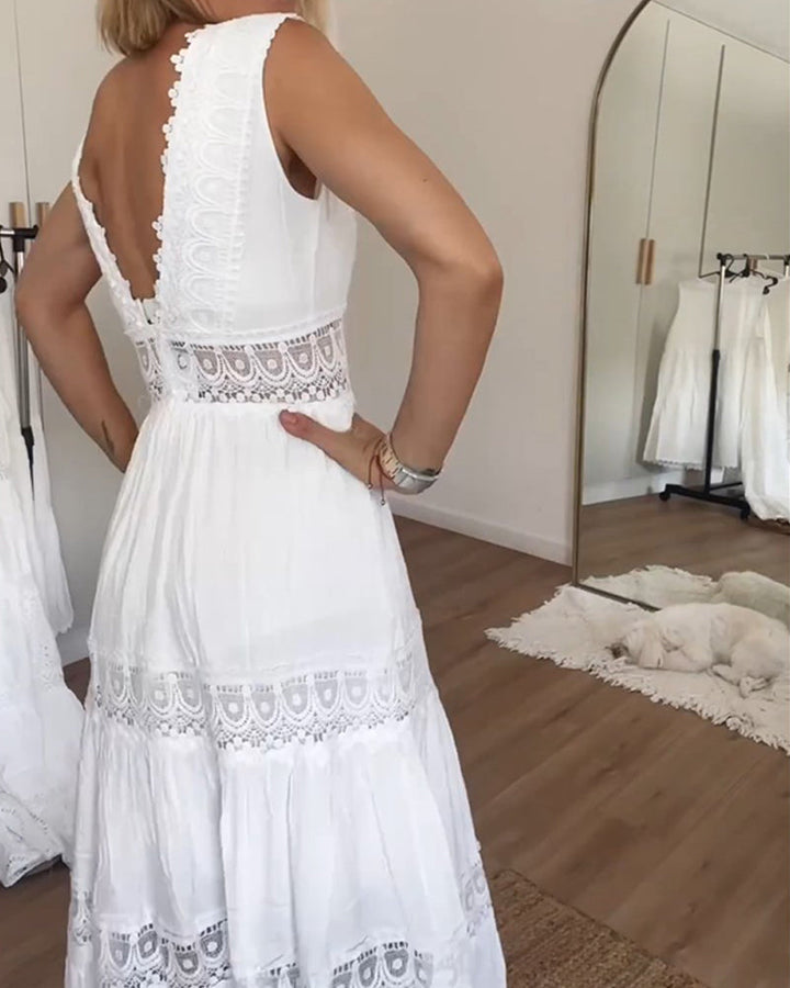 Aobhnait - Elegant Long Gown