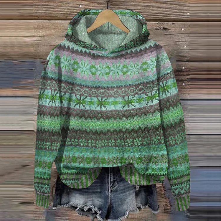 Aoibh | Vintage-Inspired Ethnic Sweatshirt