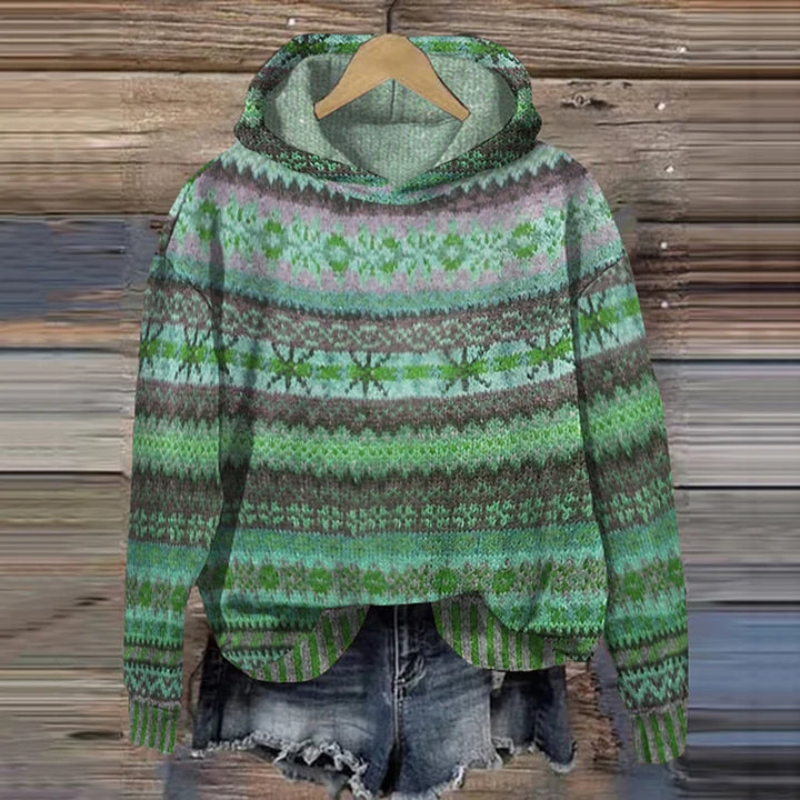 Aoibh | Vintage-Inspired Ethnic Sweatshirt