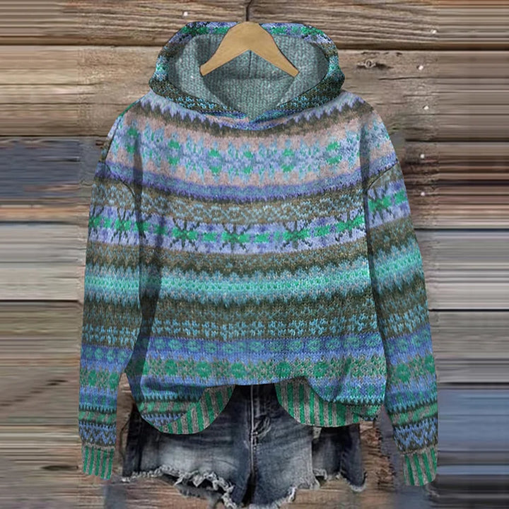 Aoibh | Vintage-Inspired Ethnic Sweatshirt