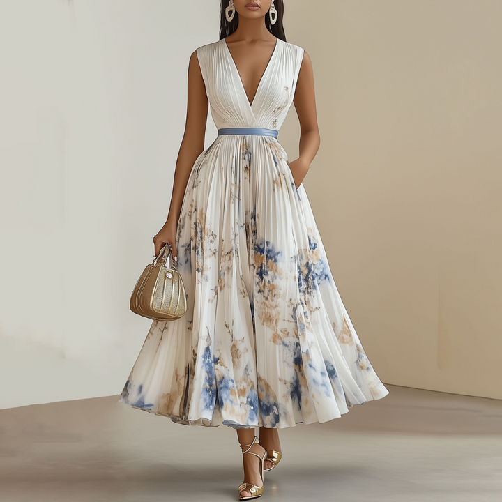 Maeve - Sophisticated Pleated Dress