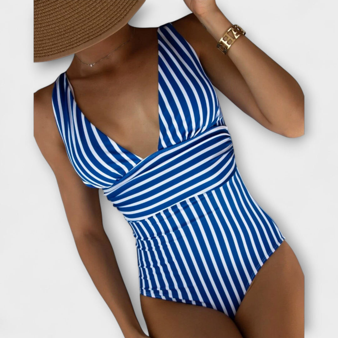 Bláthnaid - Chic Striped Swimwear