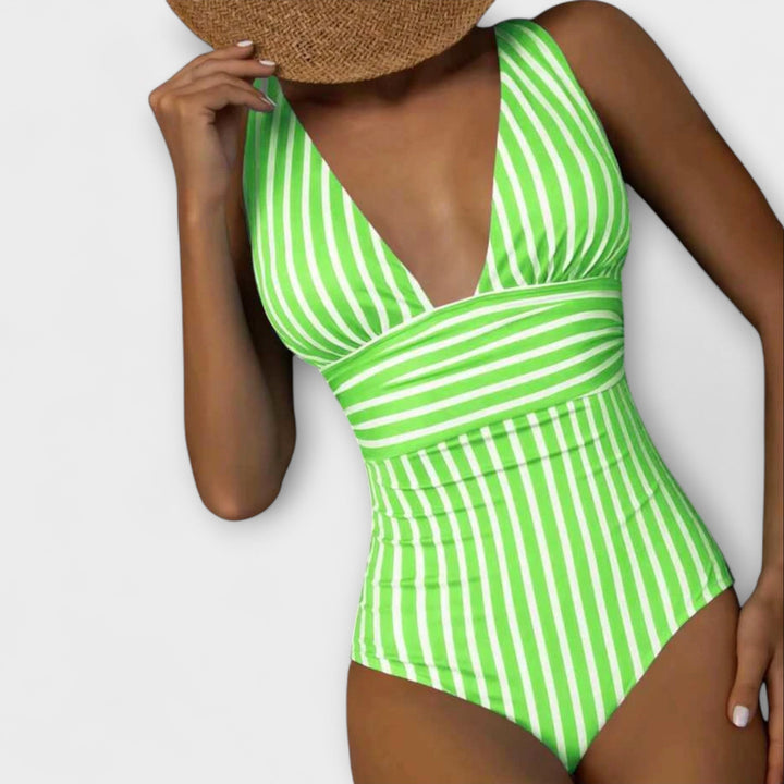 Bláthnaid - Chic Striped Swimwear