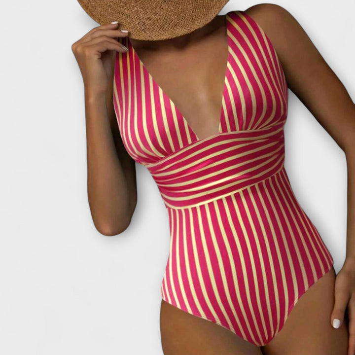 Bláthnaid - Chic Striped Swimwear