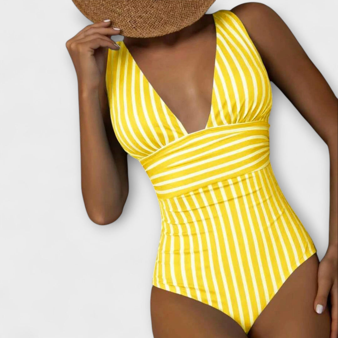 Bláthnaid - Chic Striped Swimwear